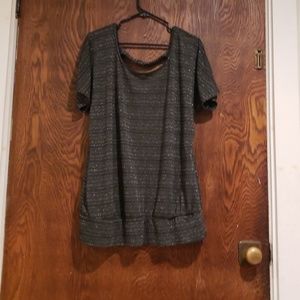 Maurice's Sparkly, striped tee